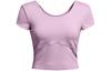 Set In Sleeve T Shirt Women's Light Purple 1379156-543