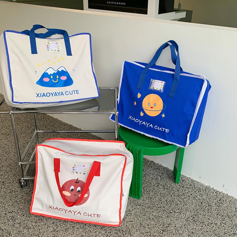 Große Kapazität Aufbewahrungstasche für Kinderdecken mit strapazierfähigem Nylonmaterial für Kindergarten und Schule