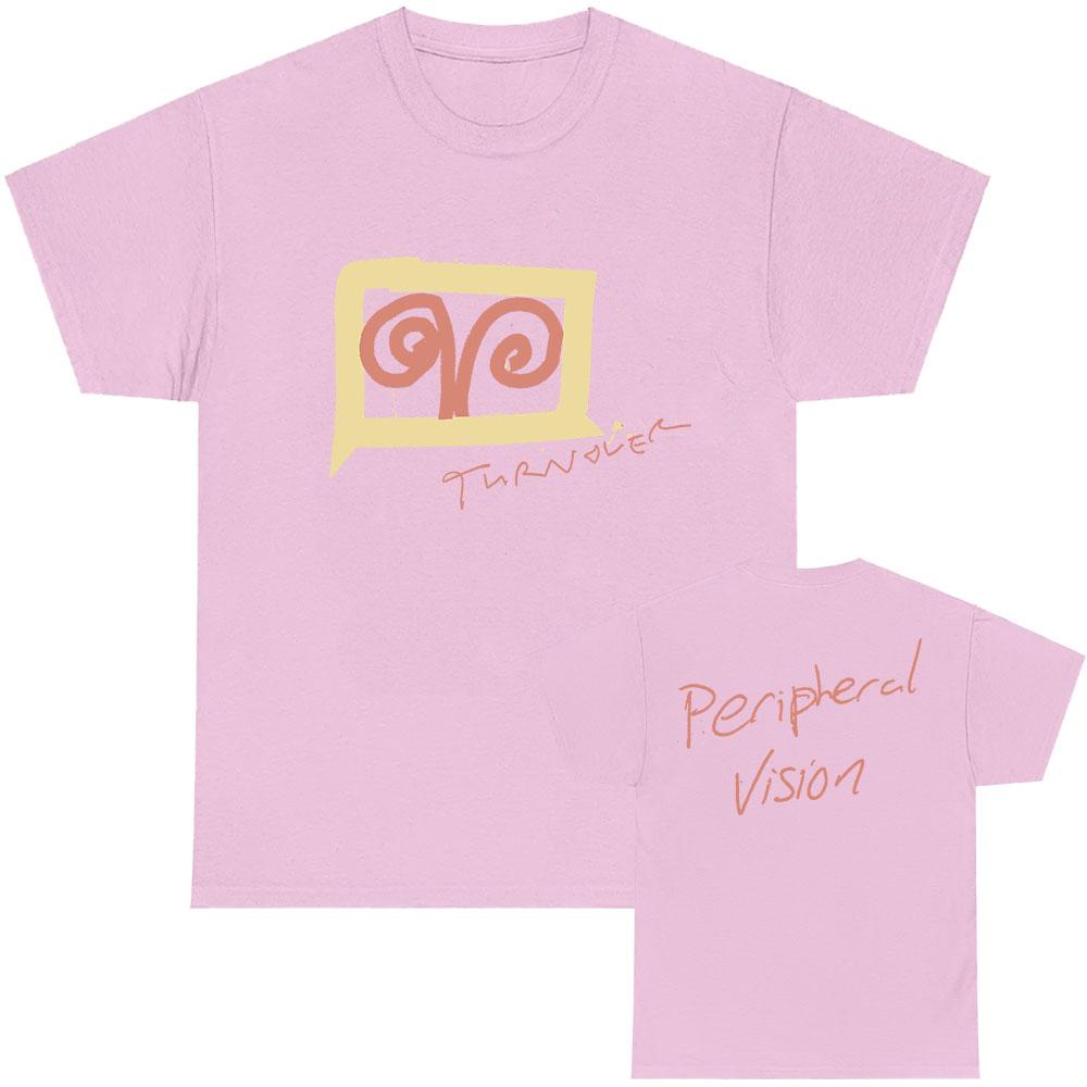 SCRIBBLE TEE TURNOVER Band GIRL IN WINDOW Tshirts Summer Loose Cotton Male T-shirt Fashion Gun Unisex Streetwear Men T Shirts