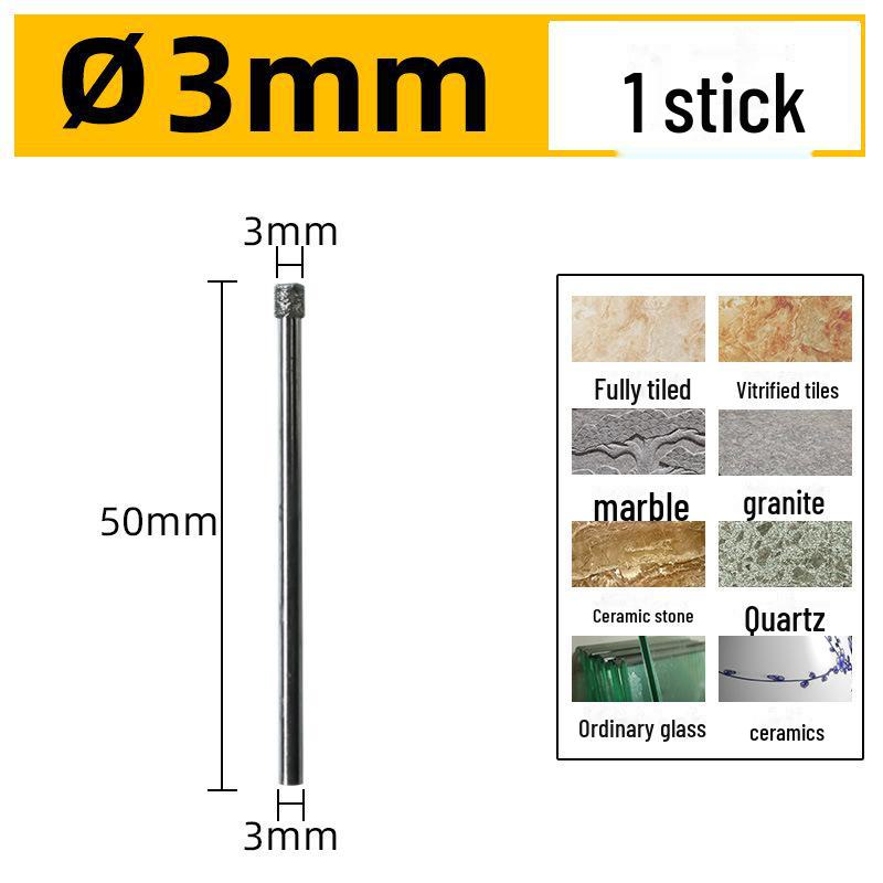 Diamond Hole Opener & Glass Drill Bit for Marble and Buddha Beads