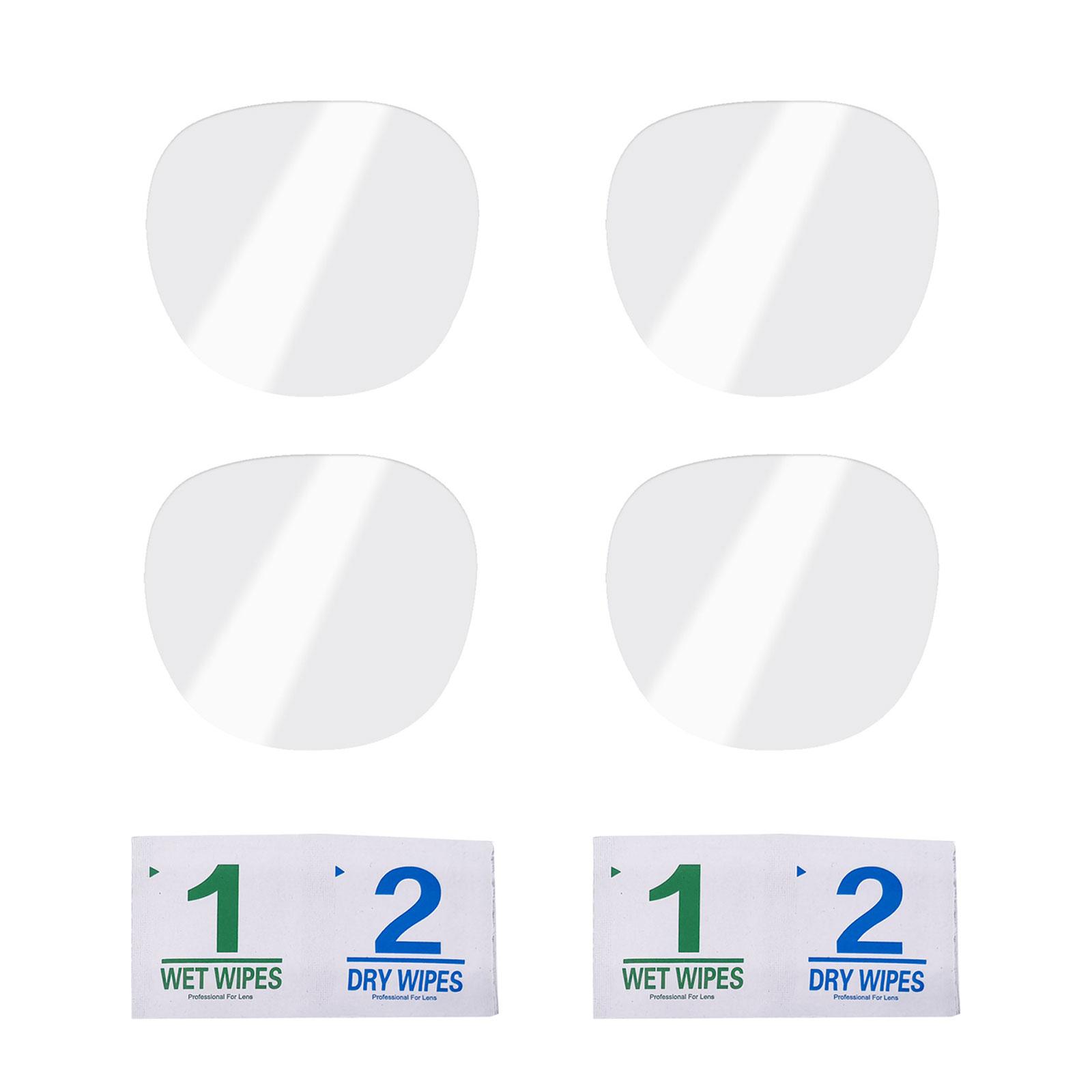 

2 комплекта Защитная крышка от царапин Пленка для линз Для AR-очков StarV MYVU Высокая оптическая прозрачность Устойчивость к отпечаткам пальцев