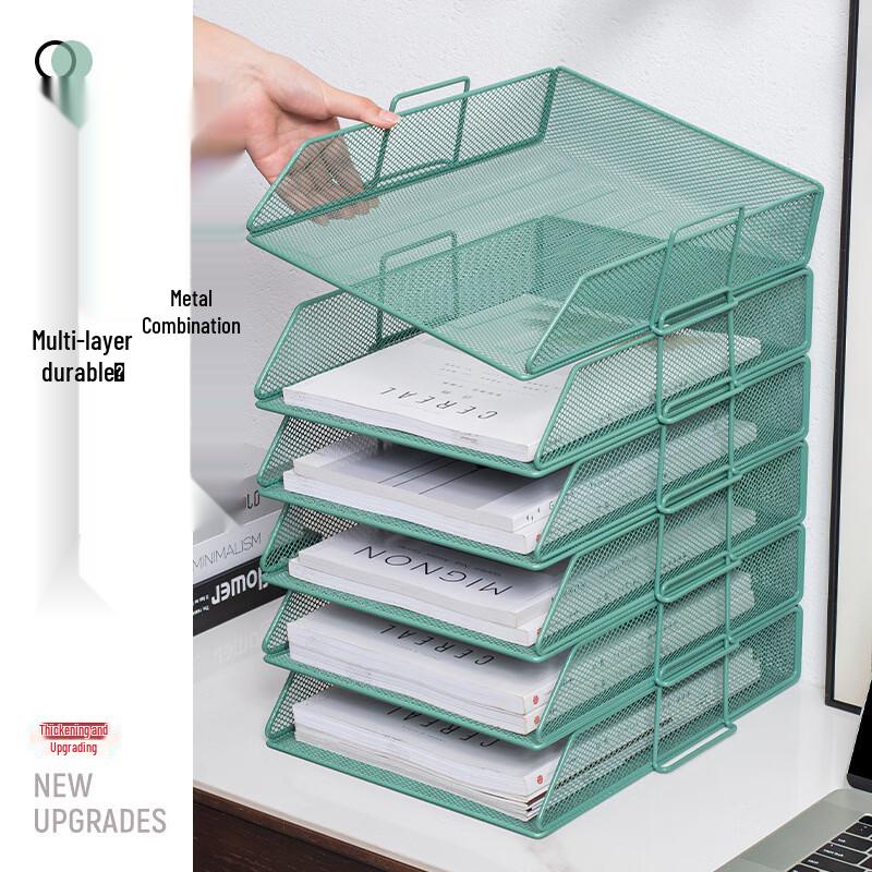 Handun 3-Tier Metal File Organizer