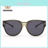 Polarized Round Frame Sunglasses For Men And Women Outdoor Driving Fashion