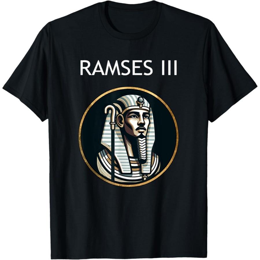 Рамзес III Древнеегипетский фараон История Древнего Египта Футболка XXXXXL чёрный