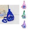 Childrens Cartoon Stitch Print Design Oxford Fabric Shoulder Bag With Breathable Nylon For Kindergarten Kids
