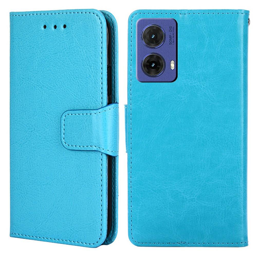 For Motorola Moto G85 5G/S50 Neo 5G Case Wallet PU Leather+TPU Folding Stand Phone Cover