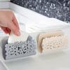 Storage Rack for Soap In The Kitchen Sink with a Hollow Design