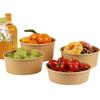 Disposable Kraft Paper Round Food Containers