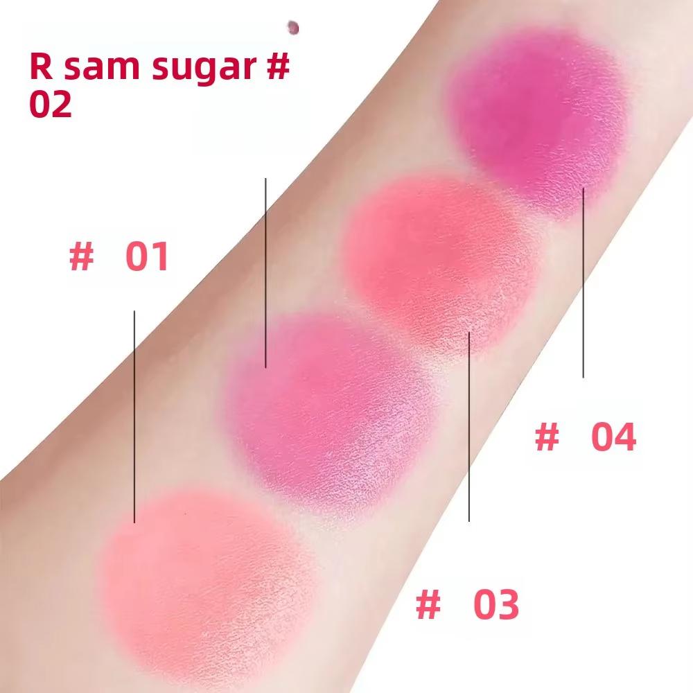 Long Lasting Jelly Blush Stick 4 Colors Multi Function Matte Lip Balm Moisturize Brighten Eyeshadow 3 in 1 Lip Gloss Makeup