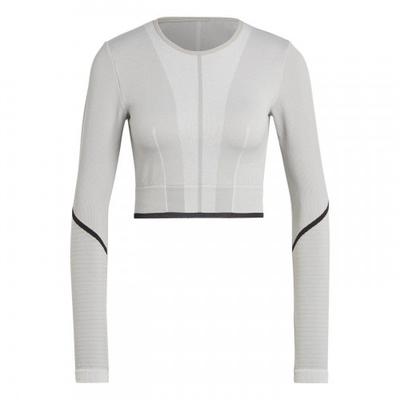 Damen/Damen Langarm Trainings-T-Shirt