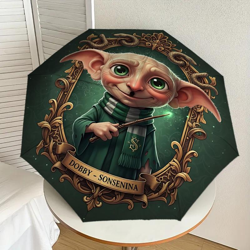 1PC Warner Dobby Sonsenina Umbrella-8-Rib Reinforced, Automatic Open, Lightweight & Durable-A91