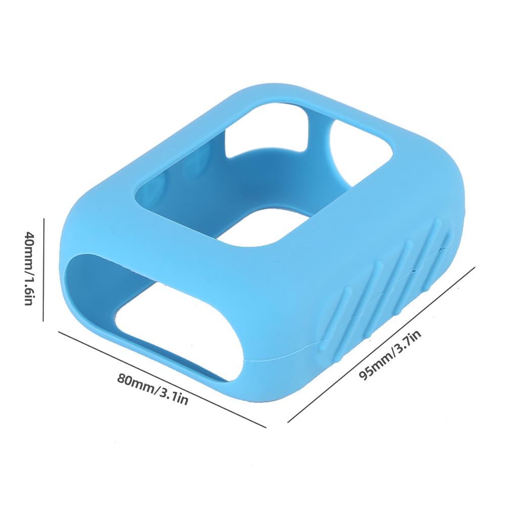 Silicone Case Cover Speaker Protective Cover Anti-Drop Speaker Shell Pouch Sleeve Skin Anti Scratch for JBL GO4 Portable Speaker