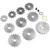 420 10/12/13/14/15/16/17/18/19 Tooth Front Engine Sprocket 17mm For 70cc 110cc 125cc Pit Dirt Bike Replacement Accessories