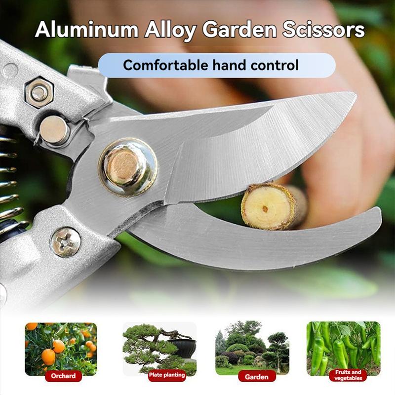 1Pc SK5 High Carbon Steel Gardening Pruning Shears - Sharp Cutter For Plant Branches Trimming & Garden Maintenance Tool