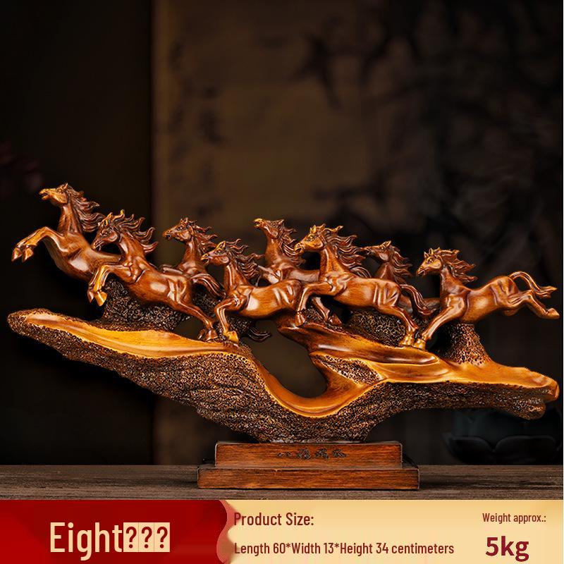 Bestseller Ma Dao Cheng Gong Pferdefigur - Perfekt für Foyer, Wohnzimmer, Weinschrank oder Büro; Ideales Einweihungs- oder Eröffnungsgeschenk.