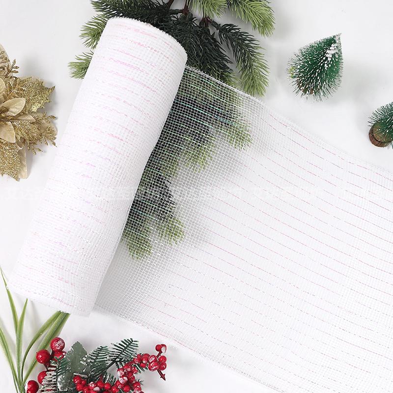 Influencer DIY Mesh Christmas Tree Ribbon & Bow Decoration