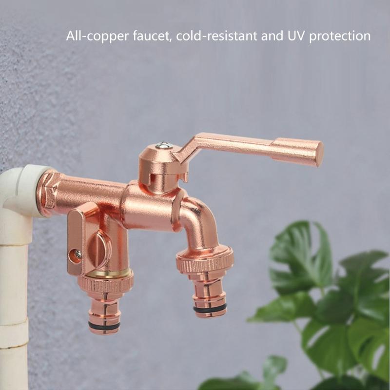 Strong Metal Faucet with Not Freeze Function Easy Installation Metal Water Tap for Washing Machine Outdoor Sink