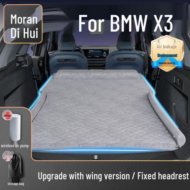 BMW X3 Rücksitz aufblasbare Kofferraum-Bettmatte & Luftkissen