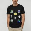 Novelty Frutiger Aero World Vaporwave TShirt Unisex Round Collar Pure Cotton T Shirts Short Sleeve Tee Shirt Summer Clothing
