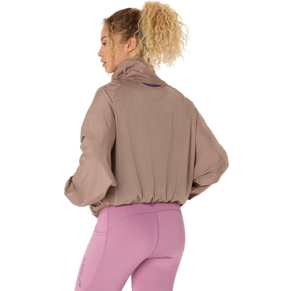 Training Wear NAGINO ACTIBREEZE Jacket 2032D146 020 XL [Asics] Women's Women's (Taupe Gray)