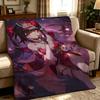 game H-Honkai Impact-T Throw Thick Comfort Flannel Quilt, Multi-scene Use Indoor Outdoor Daily Nap