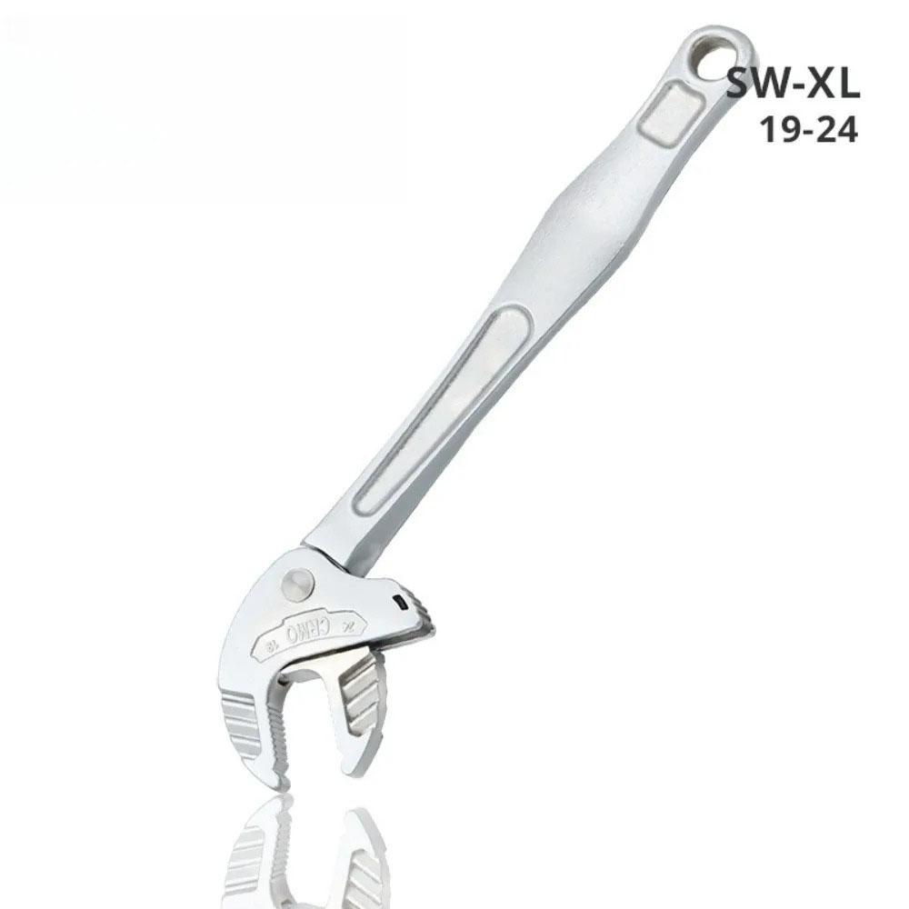 Industrial-Power Crab-Claw Ratcheting Wrench: Good Performance Agile Adaptability All-In-One Functionality Swift Adaptability