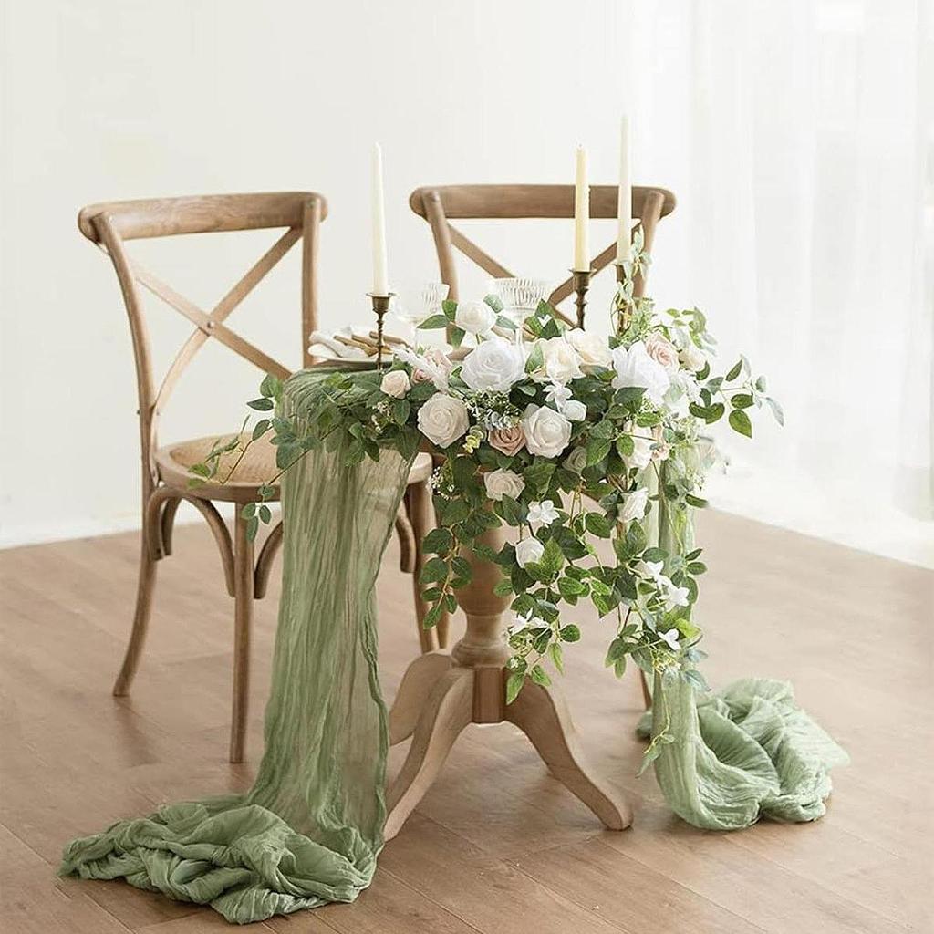 2 Stück Hochzeitsbogen Blume Dekoration für Themenarrangement Empfangs-Hintergrund