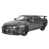 Model Mașină Aliaj Nissan GTR-R34 la Scară 1/24 cu Efecte Sonore Autentice, Jucărie Premium de Colecție pentru Copii și Adulți