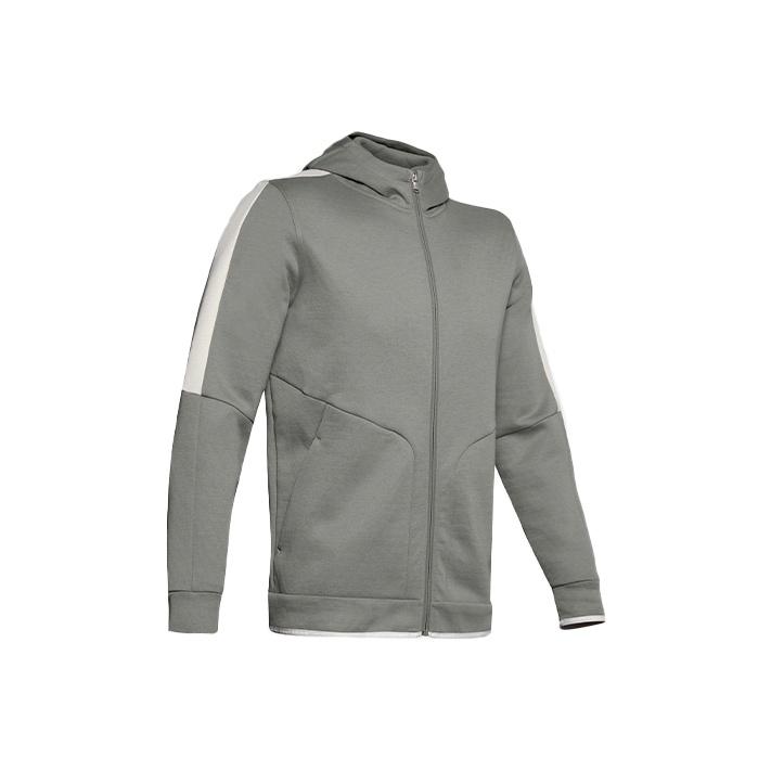 Under Armour Recover Sports Training Zip-Up Hoodie Men jackets Gravity-Green 1348407-388