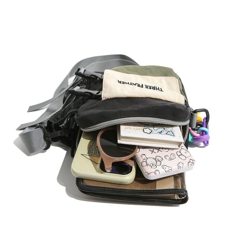 Lightweight Contrast Small Square Bag Lightweight Mobile Phone Shoulder Crossbody Bag