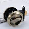 Wholesale Hidden Lock 304 Stainless Steel Single and Double-sided Sliding Door Invisible Pull Ring Concealed Embedded Handle