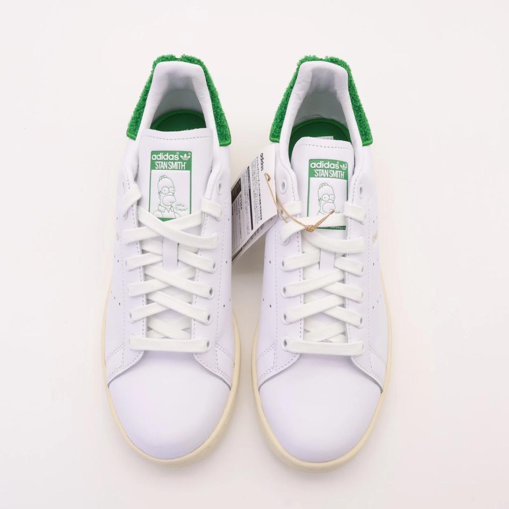 IE7564 Homer Simpson × adidas Originals Stan Smith Green