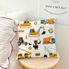 ART Transportation Cars Truck Boat Racing Soft Pillow Case for Sofa Living Room Home Office Decor Protective Covers Without