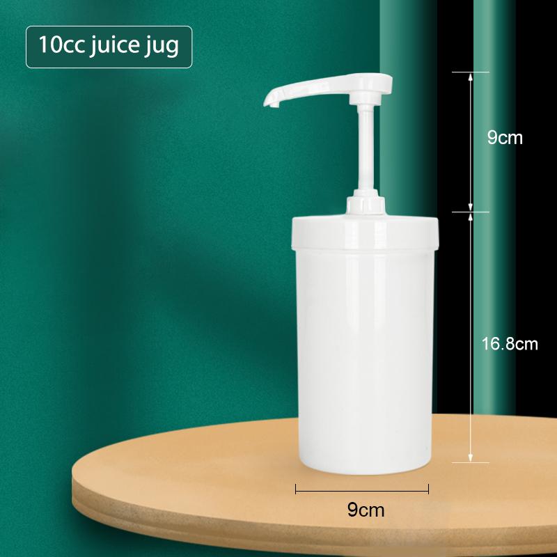 10/15/20/30Cc Liquid Dispenser Coffee Syrup Bee Drip Bottle With Hydraulic Pump And Nozzle Head Kitchen Honey Jar Container