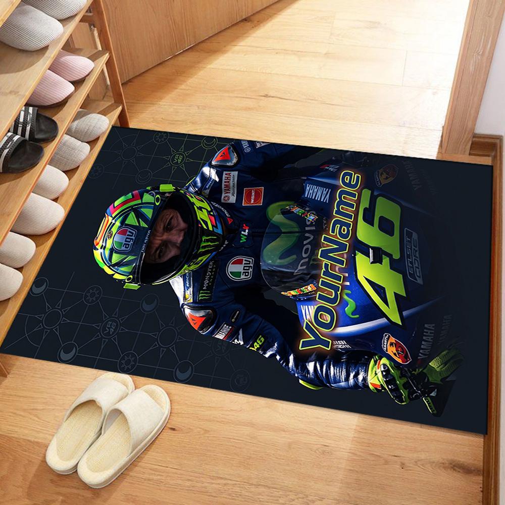 Doctor46 Customized Name Floor Mat Design For Entryway Living Rooms Dining Room Outdoor Antislip Carpet Decorate Offices Spiritual Gift
