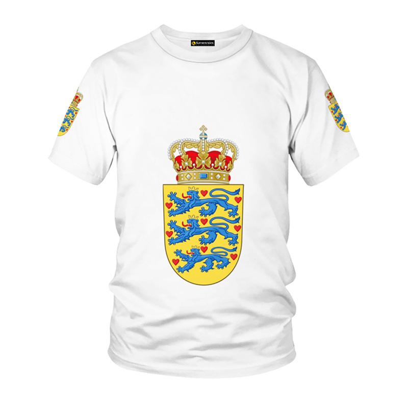 UK. T-shirt con Bandiera Britannica per Uomo Stampa Totem Emblema 3D Spagna Maglietta Abbigliamento Donna T-shirt Top a Maniche Corte