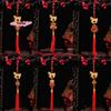 1/10Pcs 2026 Year of the Horse Wall Hanging Car Ornament 3D Horse Lantern Red Gold Pendant Chinese New Year Lucky Decor Gifts
