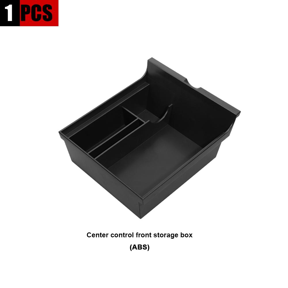 For Tesla Model 3  Model Y 2022 Storage Box Center Armrest Hidden Box Cup Holder Interior Organizer Car