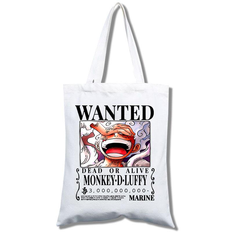 One Piece Nika Form Printed Canvas Bag