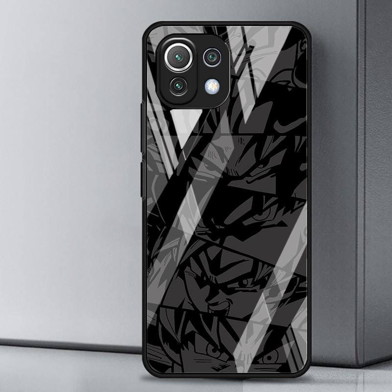 

D-ragonS B-allS Art Case for Xiaomi mi 10 Pro 11 Lite 13 12X Note 10 10T 12 14 12T 11T Glass Phone Cover Xiaomi Mi 11