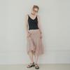 Deondeulob Dd_Dotted Chiffon Tiered Skirt_Pink