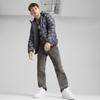 Boys' Hooded Jacket Puma Reversible Puffer Gray 68283369 R 140