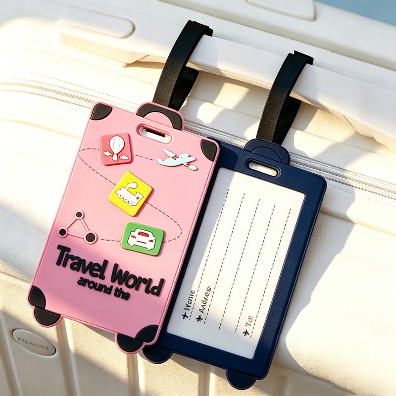 Silicone Travel Luggage Tag