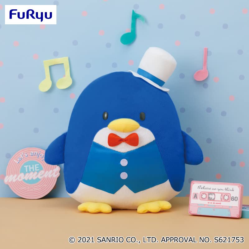 Tuxedo Sam Plush Retro Standard Big 30cm Approx.