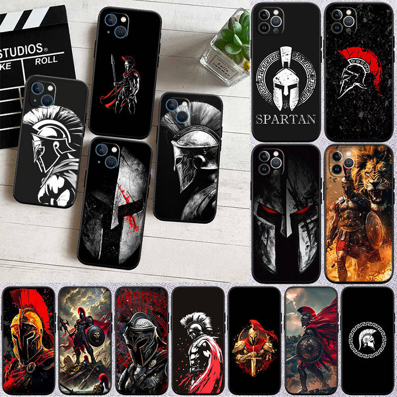 IR25 Spartan Warrior Case for Samsung A06 A35 A25 A24 A15 A05S A05 M55 M35 M15 A02 A12 A13 A10 A16 A20 A30 A22 A31 A32 A33 A42 A50