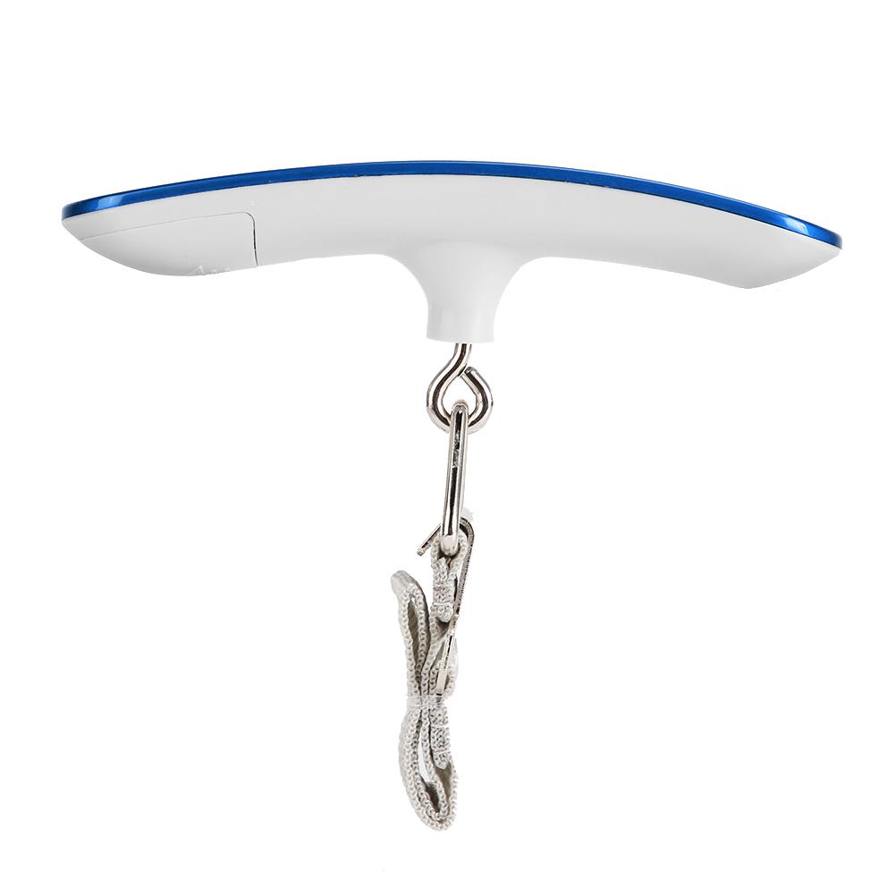 Electric Baggage Hanging Scale OCD 16 50kg 110lb with Kg Lb Oz G LCD DisplayBlue