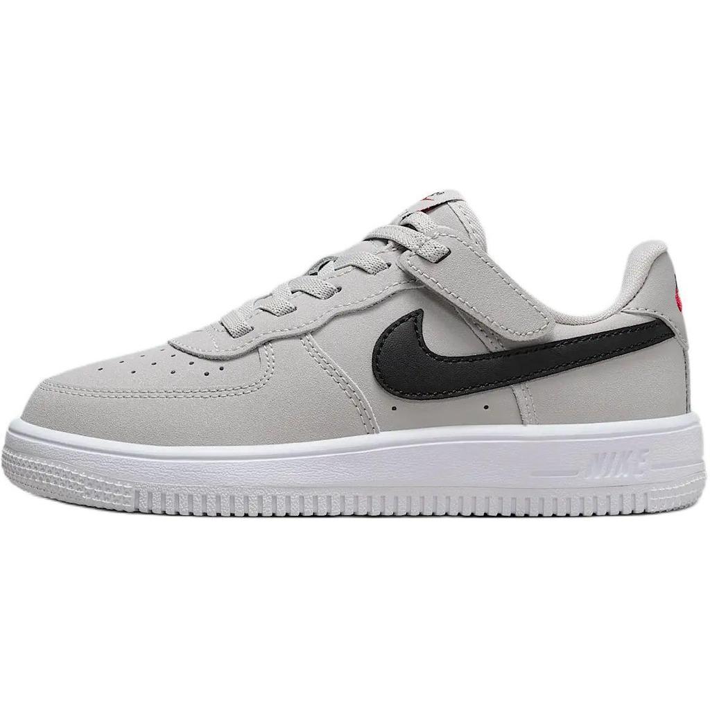 Nike Force 1 Low LV8 EasyOn PS Light Iron Ore Black Kids Sneakers Grey White FZ1010-001