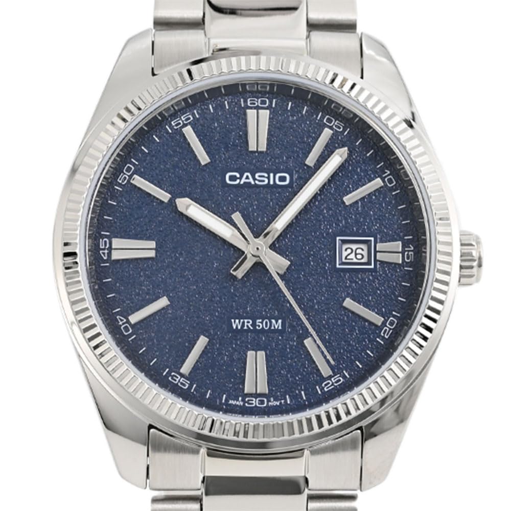 CASIO Analog Quartz STANDARD Silver Blue MTP-1302DA-2A1