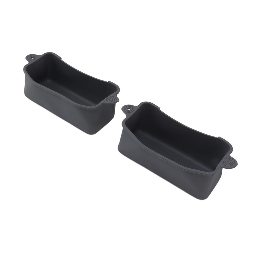 2Pcs Silicone Grease Cup Liners Reusable Drip Pan Liners Silicone Rear Grease Catcher for Griddle