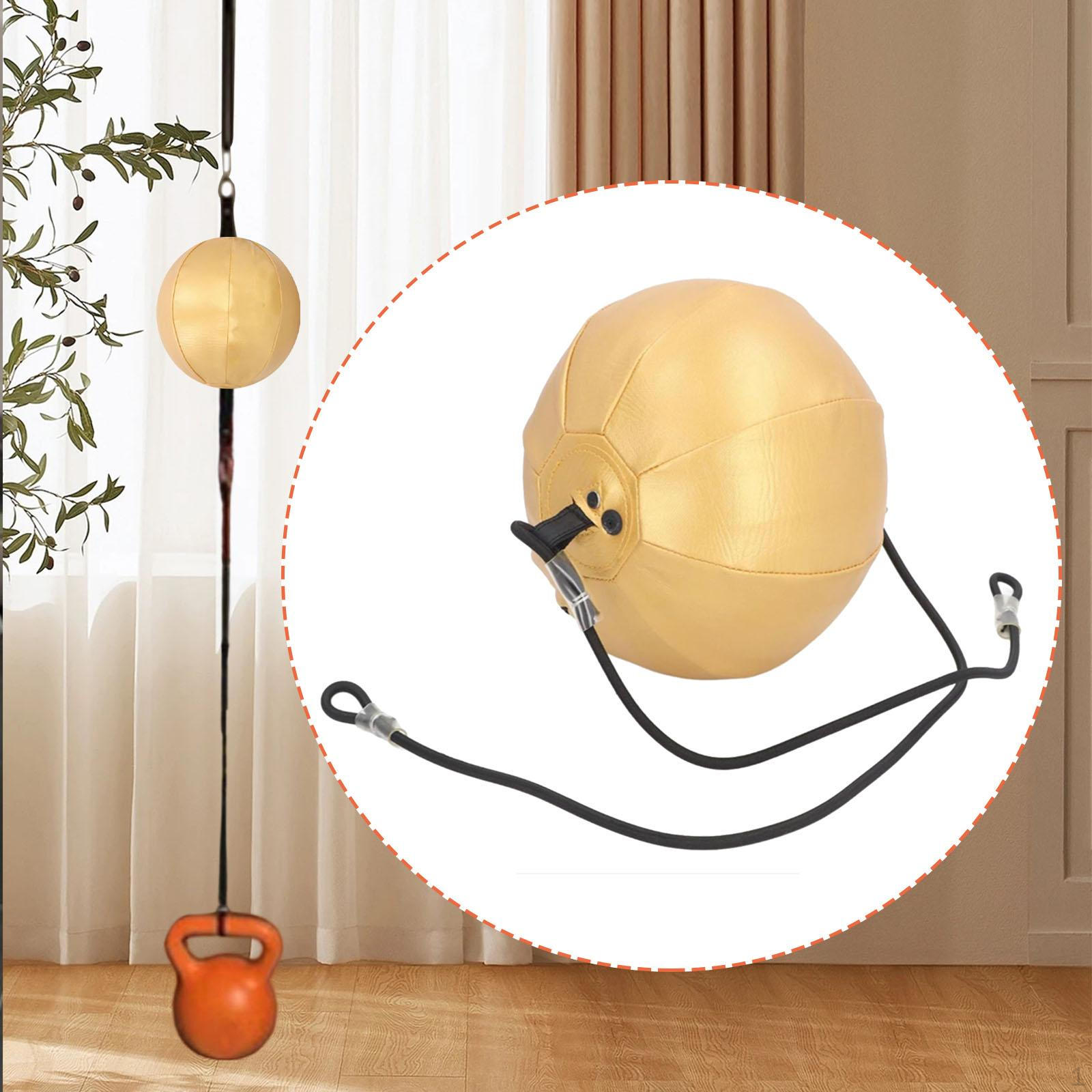 Boxing Ball Speed Double End Punching Bag Punch for Gym Sparring золотой